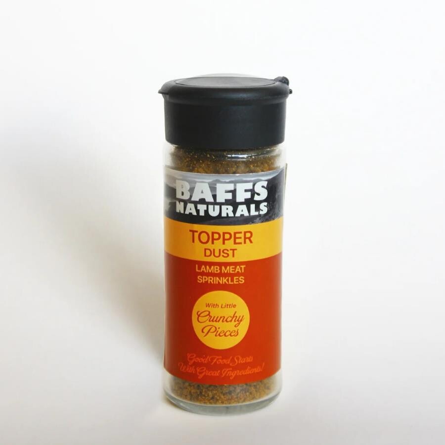 Baffs Naturals Kuzu Eti Toz Topper Doğal Köpek Mama Takviyesi 100 GR | SRC: Barcode: 8683229861724